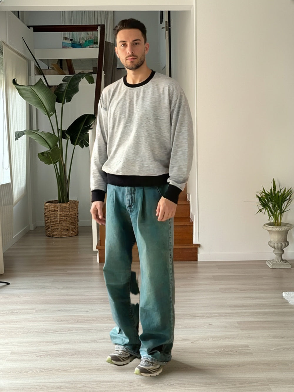 OFF White Relax Fit Oversized Men's Sweatshirt